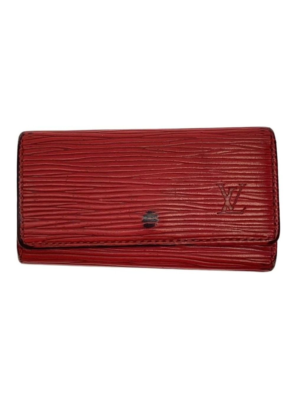 LOUIS VUITTON Multicles Leather RED